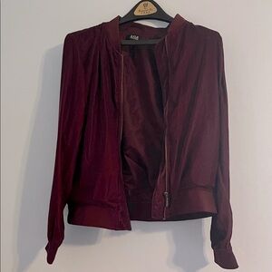 Rich Maroon Burgundy Jacket Velvet